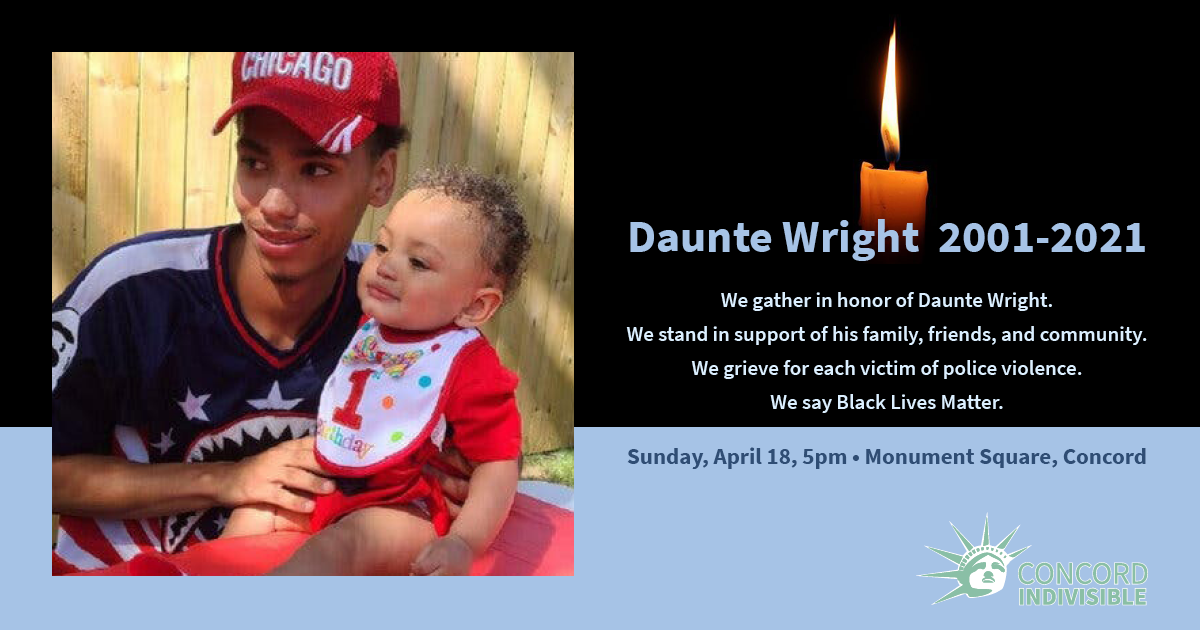 Vigil for Daunte Wright
